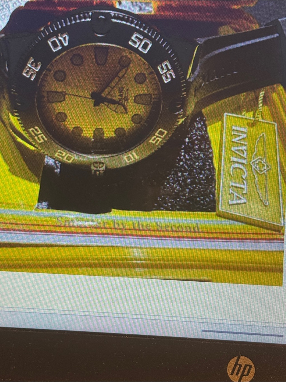 Invicta pro diver Black and Gold Men's Dive Watch